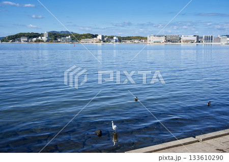 〈島根県〉穏やかな宍道湖　11月 133610290