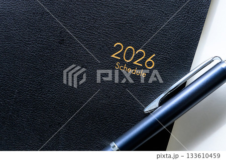 2026年スケジュール帳とペン 2026年スケジュール帳とペン 133610459
