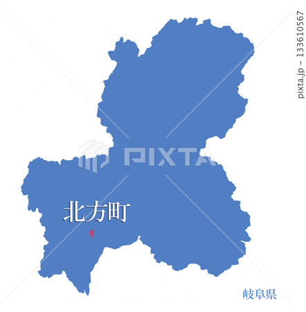 岐阜県　本巣郡北方町　もとすぐんきたかたちょう 133610567
