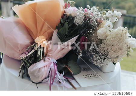 Wedding Bouquet with Marriage Certificate in Latvia 133610697