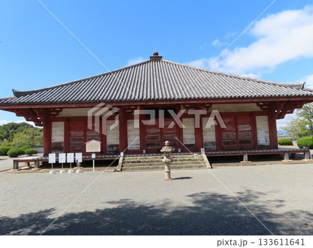 国宝浄土寺、兵庫県小野市にある鎌倉時代のはじめに建立された寺院、仏師快慶作阿弥陀三尊立像がある浄土堂 国宝浄土寺、兵庫県小野市にある鎌倉時代のはじめに建立された寺院、仏師快慶作阿弥陀三尊立像がある浄土堂 133611641