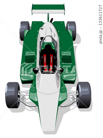 Vector race car isolated Vector race car isolated 133611727