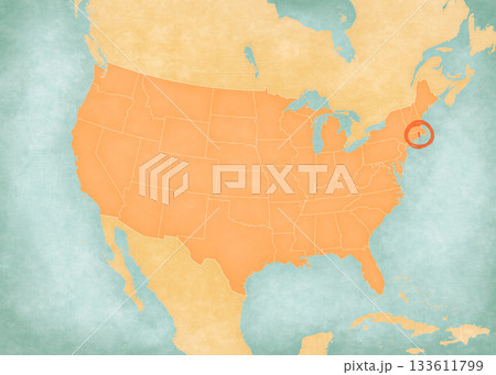 Map of United States of America - Rhode Island Map of United States of America - Rhode Island 133611799