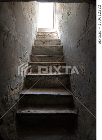 Steps from the dark basement to the light Steps from the dark basement to the light 133612222