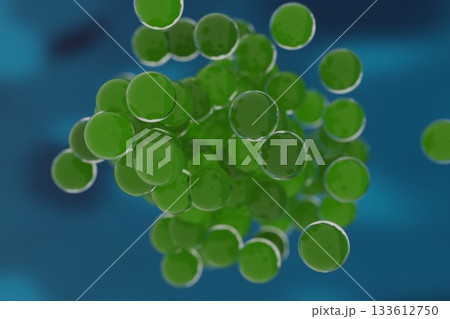 繁殖する球菌のイメージ 133612750