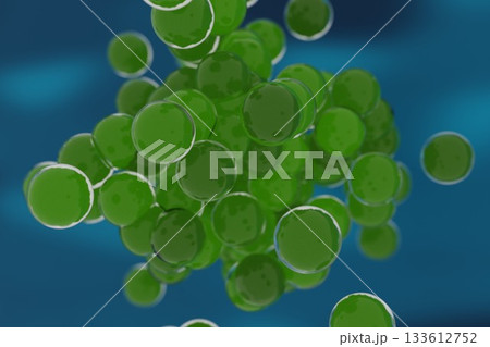 繁殖する球菌のイメージ 133612752