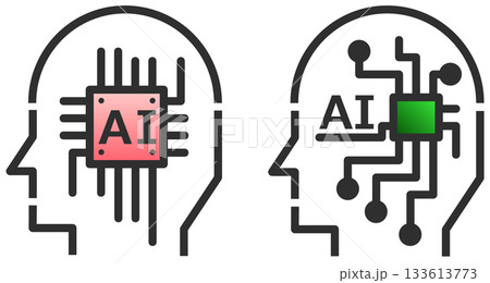 人工知能の電子回路で高性能なAIアンドロイド 人工知能の電子回路で高性能なAIアンドロイド 133613773