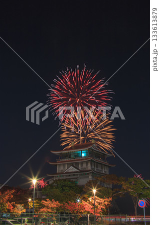 びわ湖秋花火 琵琶湖文化館 133613879