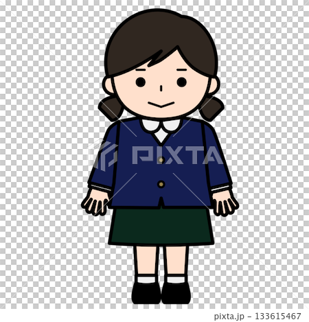 Girl in uniform Girl in uniform 133615467