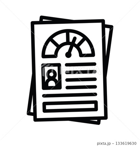 Credit Rating or Score Icon with Credit Card Check - Good or Bad Credit Idea Credit Rating or Score Icon with Credit Card Check - Good or Bad Credit Idea 133619630