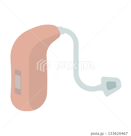 補聴器のイラスト 133620467