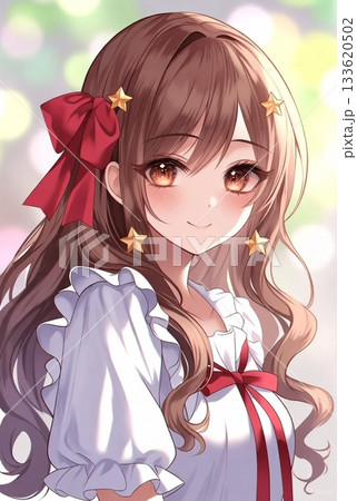 可愛い女の子のイラスト 可愛い女の子のイラスト 133620502