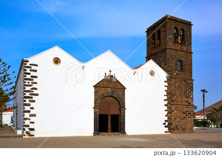 La Oliva church Fuerteventura at Canary Islands La Oliva church Fuerteventura at Canary Islands 133620904