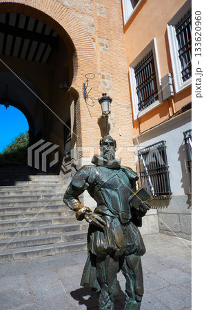 Toledo Memorial to Cervantes Spain 133620960