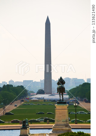Washington DC the National Mall from Capitol 133621490
