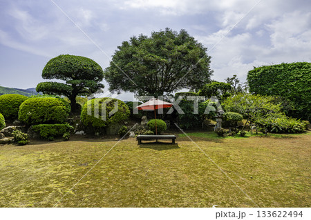 飫肥　豫章館　庭園　宮崎県日南市 133622494
