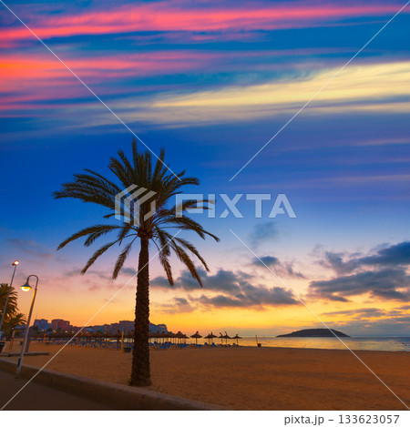 Mallorca sunrise in Magaluf Palmanova beach 133623057