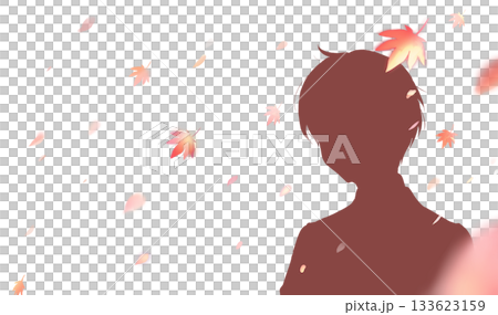 學生的身影在風中飄動 學生的身影在風中飄動 133623159