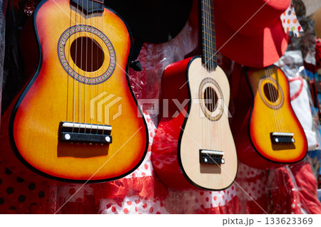 Seville souvenir spanish guitar Andalusia Spain Seville souvenir spanish guitar Andalusia Spain 133623369