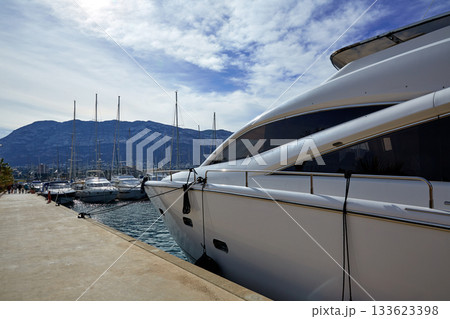 Denia port Marina in Mediterranean Spain 133623398