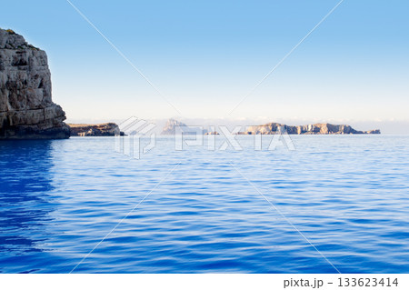 Ibiza Esparto island from a boat view 133623414