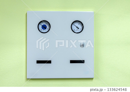 security system on the wall security system on the wall 133624548
