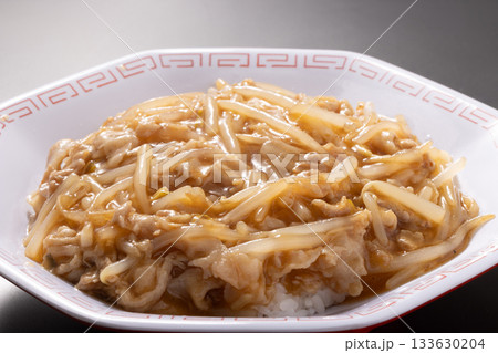 もやしあんかけ丼　 133630204