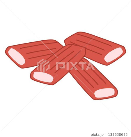 crab stick seafood shrimp shape meal food crab stick seafood shrimp shape meal food 133630653