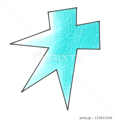 三角ベースデザインの『オ』アナログ風 三角ベースデザインの『オ』アナログ風 133631208