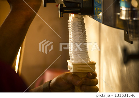 アイスクリーム アイス デザート 133631346