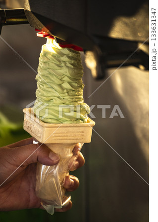 アイスクリーム アイス デザート 133631347