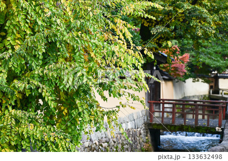 晩秋の金沢長町武家屋敷跡 133632498