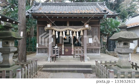 練馬区小竹町に鎮座する茅原浅間神社 133632615
