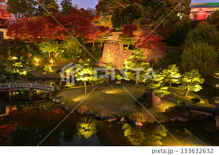 金沢城玉泉院丸庭園の晩秋 133632632