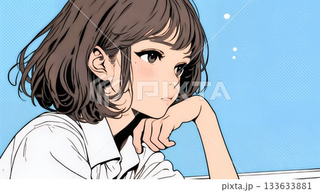 迷いに囚われ、決断できないビジネスウーマン