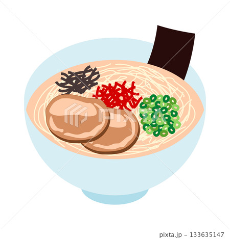 豚骨ラーメン 133635147