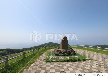 青森 中泊 国道339号眺瞰台の風景 青森 中泊 国道339号眺瞰台の風景 133635175