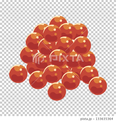 イクラのイラスト イクラのイラスト 133635364