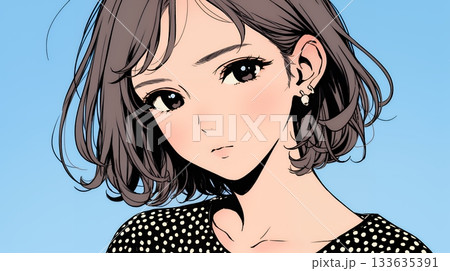 戸惑いの表情の若い女性：困惑した微妙な感情を浮かべた女性