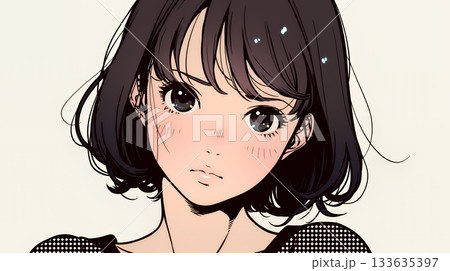 戸惑いの表情の若い女性：困惑した微妙な感情を浮かべた女性