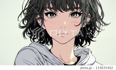 罪悪感に苛まれ、深く反省する若い女性