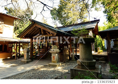 京都府　伏見稲荷大社　伏見神宝神社 拝殿　京都市伏見区深草藪之内町　2022 年 2月 133635923