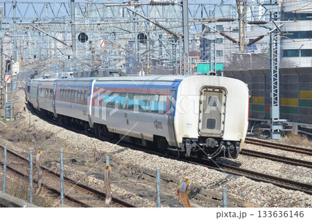 韓国鉄道公KORAIL　ムグンファ号の走る風景 133636146