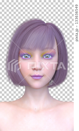 Close-up of a woman's face Close-up of a woman's face 133636549