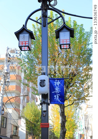 神楽坂通り商店街　東京都新宿区　 133636749