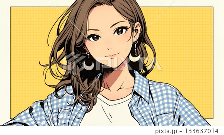 得意げな表情を浮かべている若い女性