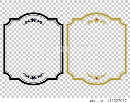 A set of neat antique frames A set of neat antique frames 133637057