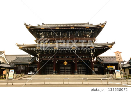 京都府 東本願寺・御影堂門(重要文化財) 京都市 下京区 常葉町 2022年2月 京都府 東本願寺・御影堂門(重要文化財) 京都市 下京区 常葉町 2022年2月 133638072