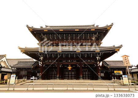 京都府　東本願寺・御影堂門（重要文化財） 京都市 下京区 常葉町　2022年2月 133638073