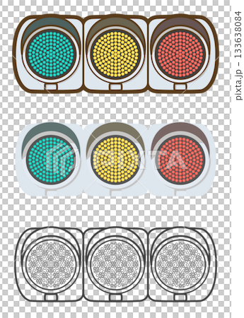 LED交通信號燈（全亮） 133638084